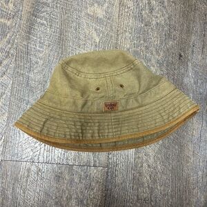 Rainforest Cafe Tan Bucket Hat